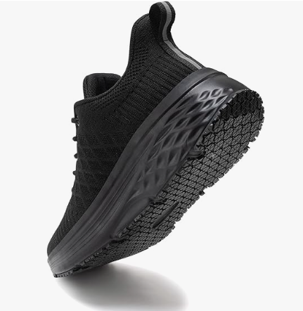 Womens Non Slip Work Shoes Water Resistant Walking Sneakers Food Service Chef Kitchen Shoes