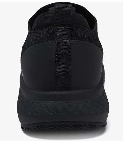 Men's Non Slip Work Shoes Restaurant Waterproof Chef Shoe for Kitchen Hospital Slip-Resistant Air Cushion Sneakers with Easy-Clean Modern Design Breathable Lightweight